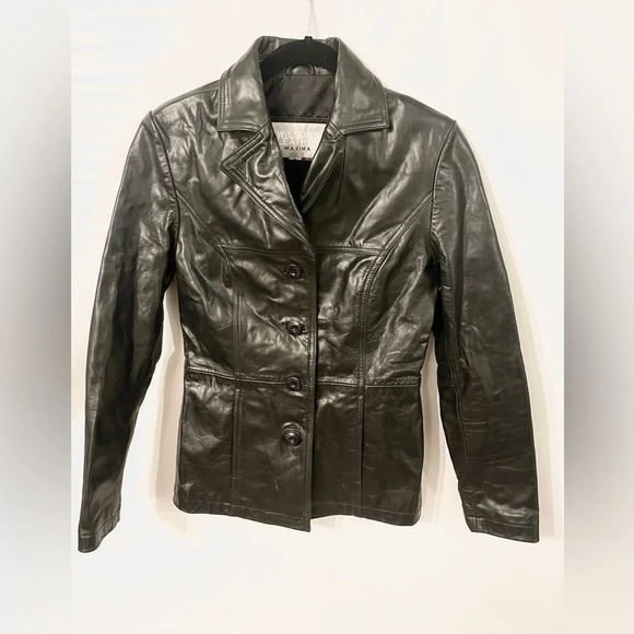 Wilson’s Leather Maxima Vintage Jacket - Picture 1 of 4